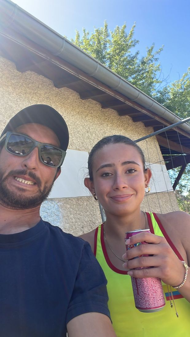 Jugadores de Sport Tennis en la temporada de tenis en Francia